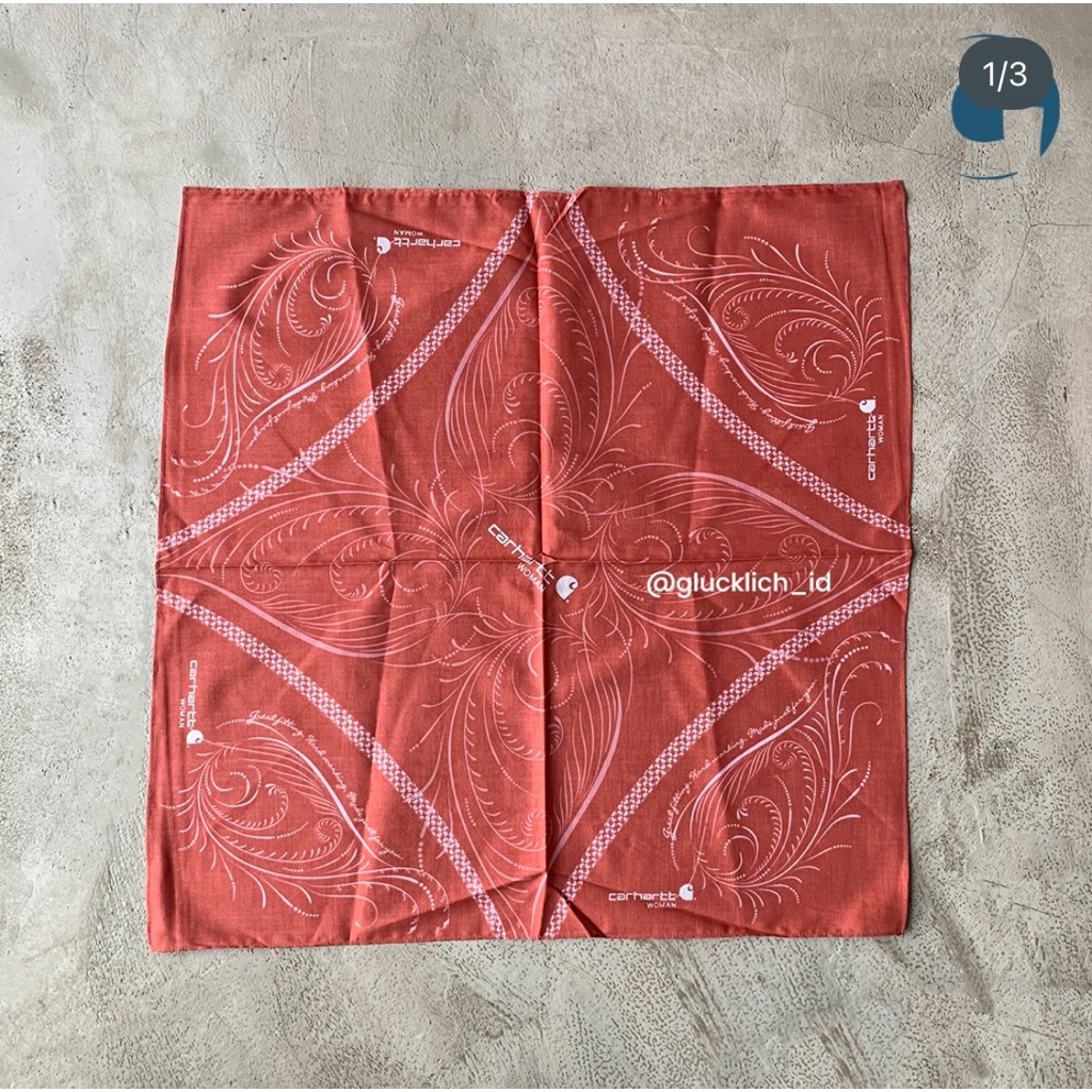 Carhartt, Bandana Pink Work Handkerchief