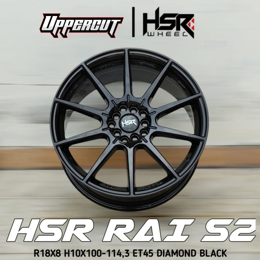 Velg Mobil HSR Ring 18 Untuk Mobil Yaris Cross FT86 Innova Xpander Alphard Almaz