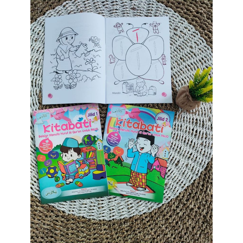 BUKU kitabat i paud jilid 1 dan 2