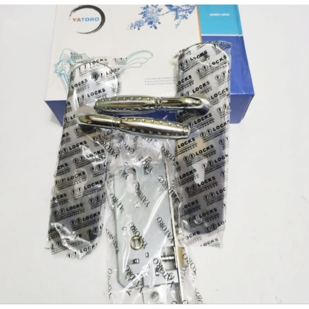 Kunci Pintu Rumah Ukuran Kecil 1 Set YATORO/ Handle Pintu Kecil Murah 1 Set Komplit