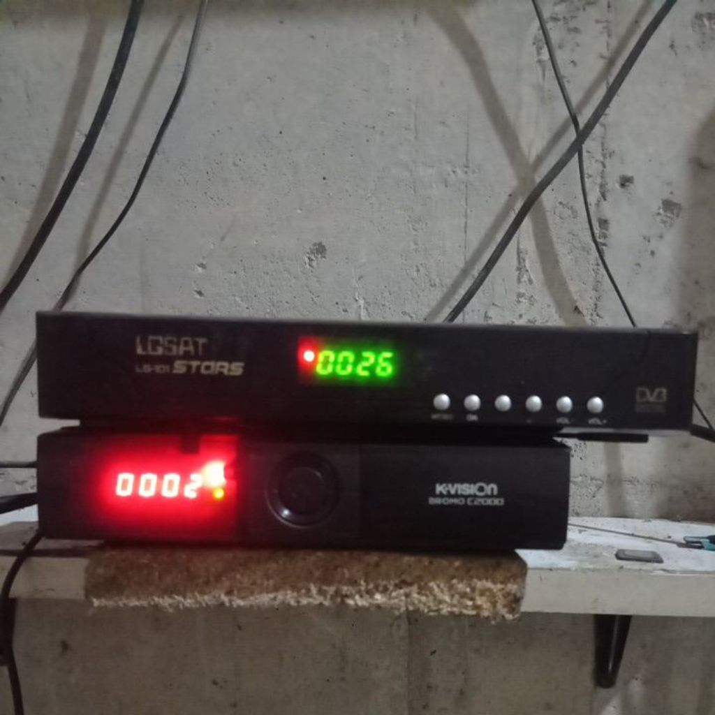 Reciver K-vision Bekas Normal