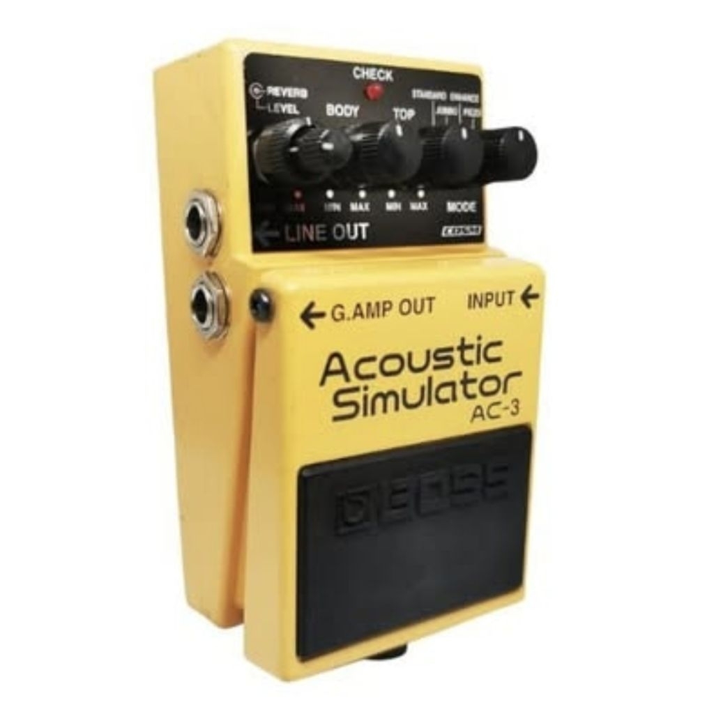 BOSS AC-3 Acoustic Simulator - Pedal Efek Gitar Elektrik jadi Akustik Original