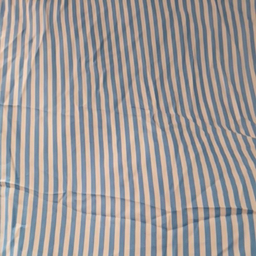 Bahan poyingan katun rayon motif salur  2meter
