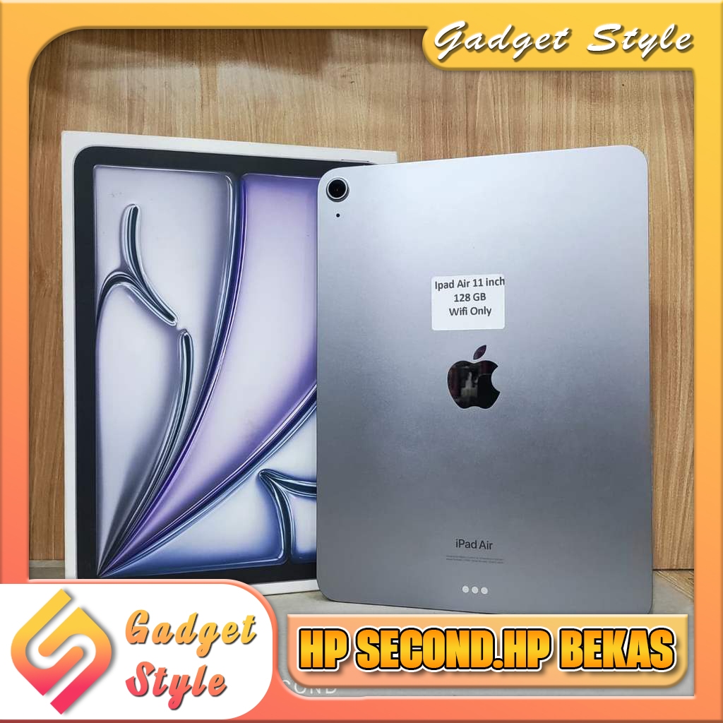 iPad Air 11" M2 Ram 128GB | Ram 256GB  Wi-Fi Only Second Original Gadget Style Store