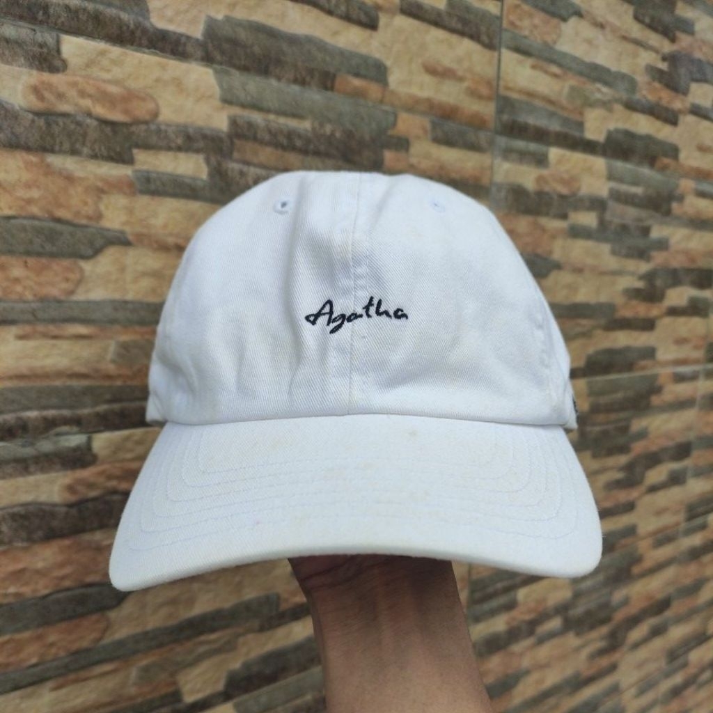Topi Agatha Paris Caps (Warna Putih)