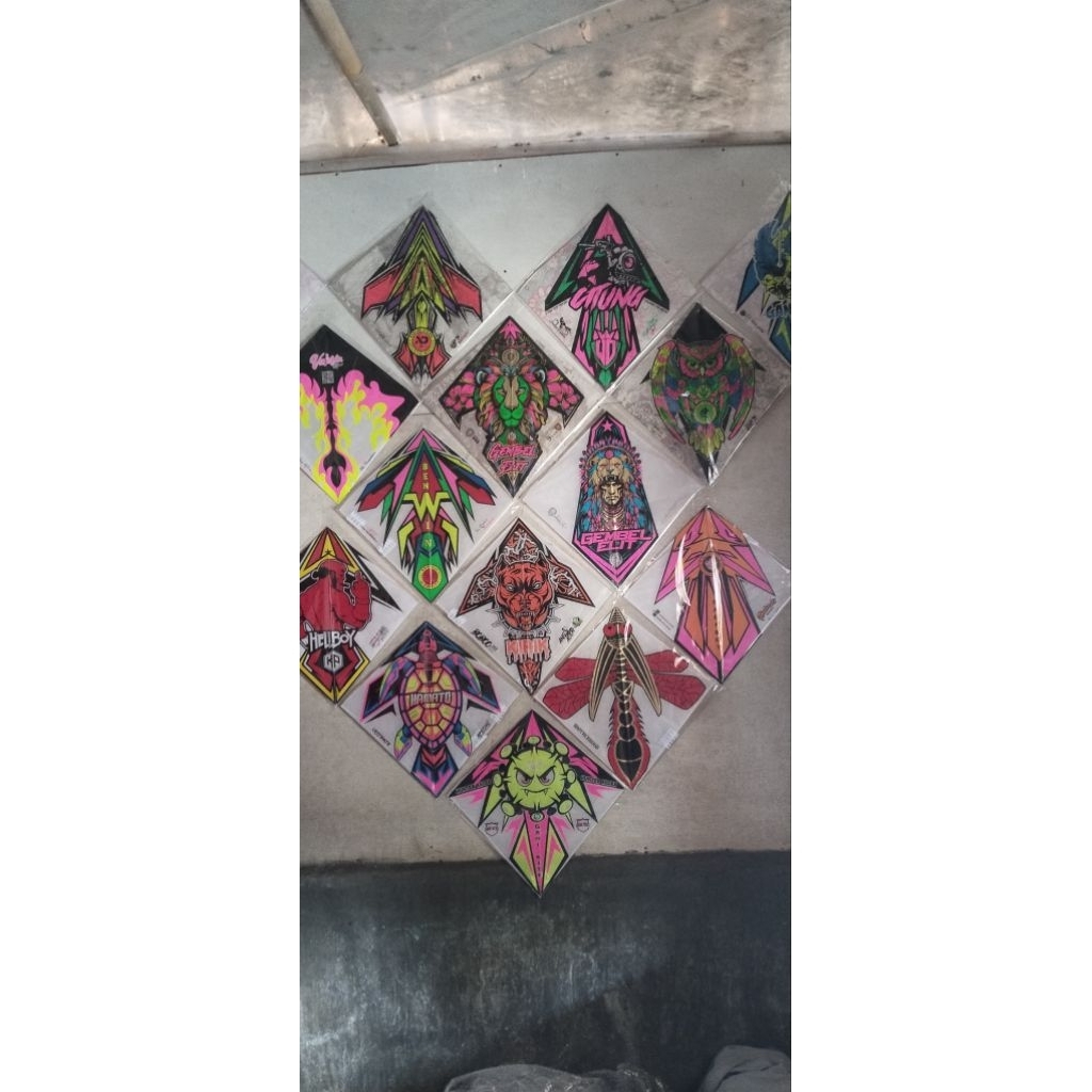 layangan turnamen/kolesian  1 pcs minim pembelian 10 pcs