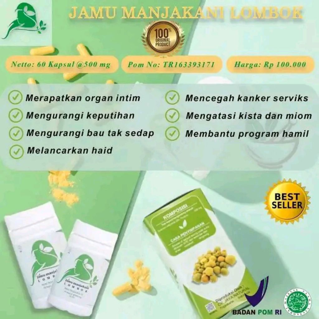Jamu manjakaniLombok