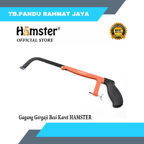 Gagang Gergaji Besi Karet Hamster Stang Gergaji Besi Gagang Karet