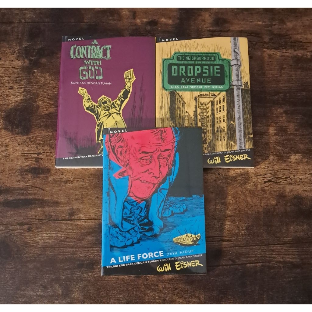 TRILOGI KONTRAK DENGAN TUHAN (KEHIDUPAN DI JALAN RAYA DROPSIE) - WILL EISNER