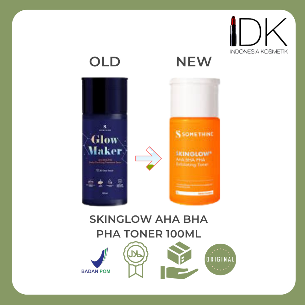 SOMETHINC  Glow Maker AHA BHA PHA Daily Clarifiying Treatment Toner 40ml || 100ml (NEW PACKING 100ML