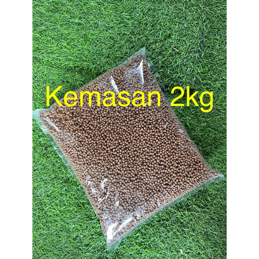 pelet ikan repack  -pakan -ikan -sentrat ikan -semua jenis ikan 2kg 781-3