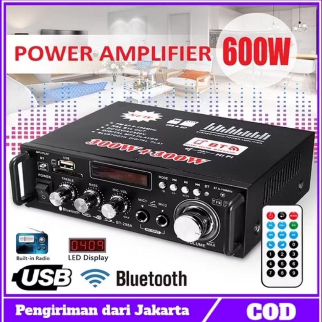 amplifier bekas pakai