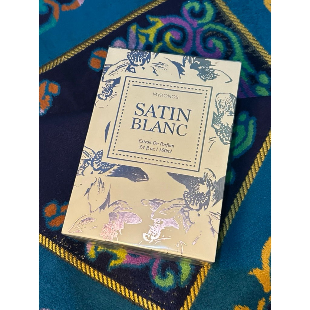 MYKONOS SATIN BLANC 100ml segel | PARFUM MYKONOS SATIN BLANC