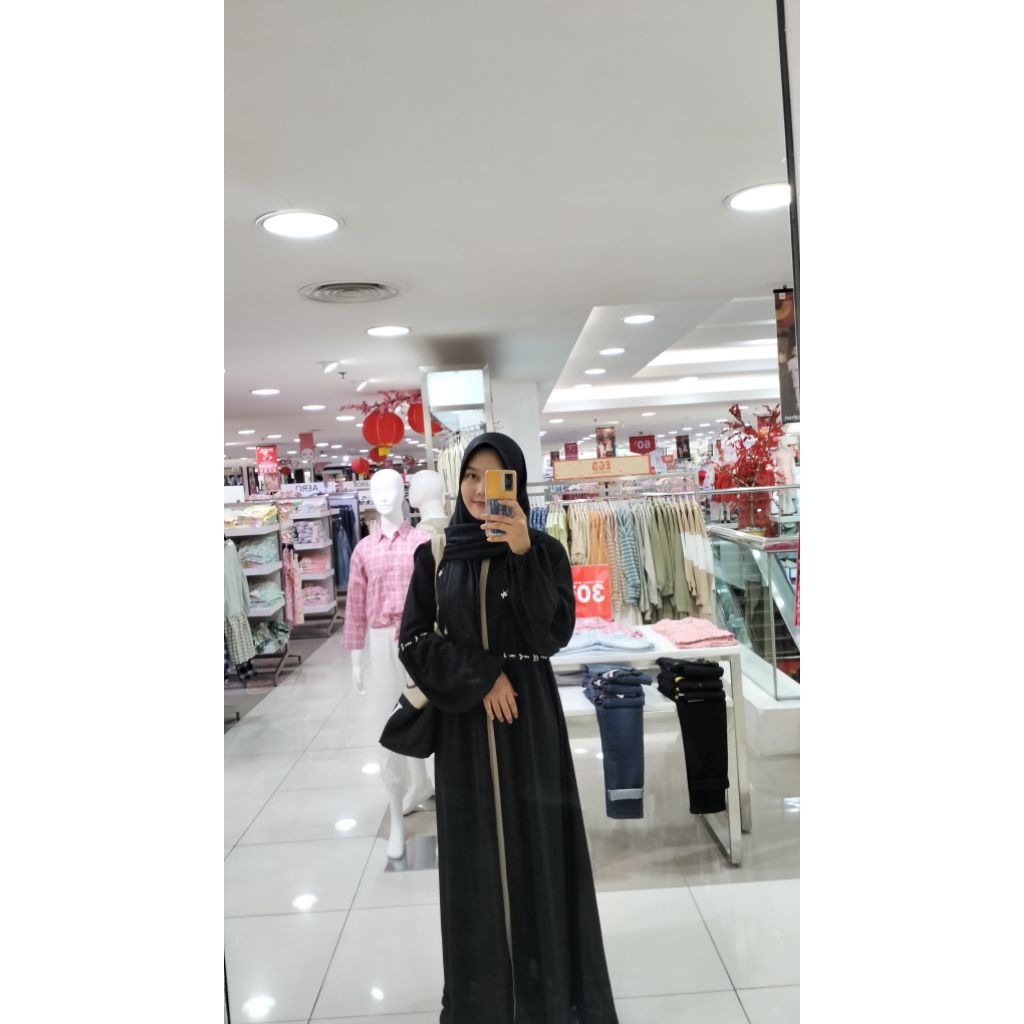 Abaya Arabic Limited ceruty babydoll
