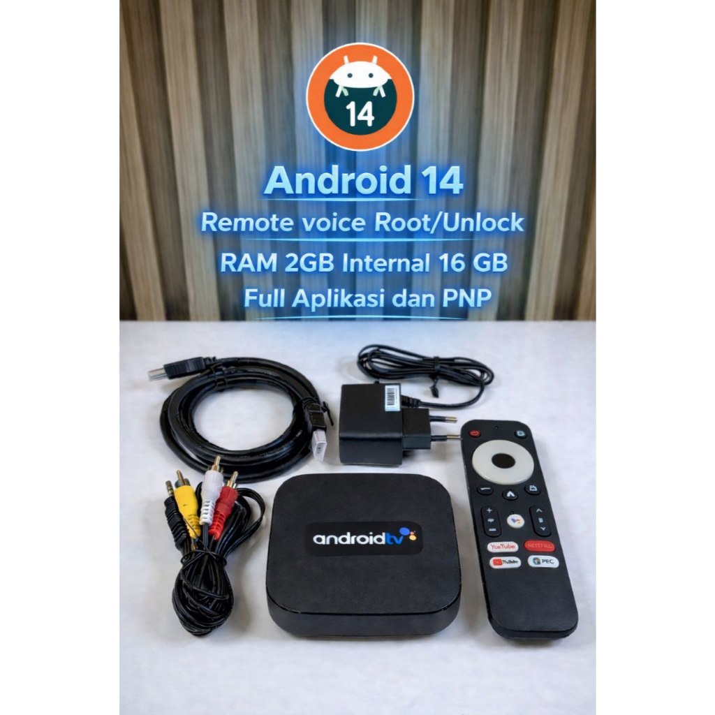 STB AndroidTV | Advan AT01/AX810 | Android 14 Root Unlock Full Aplikasi