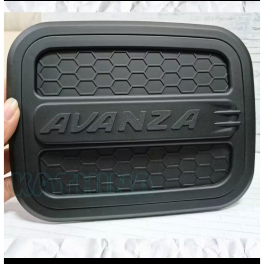Tank Cover / Tutup Bensin Toyota Avanza Old/New Avanza 2004-2011 Model Luxury Hitam List Chrome Luxu