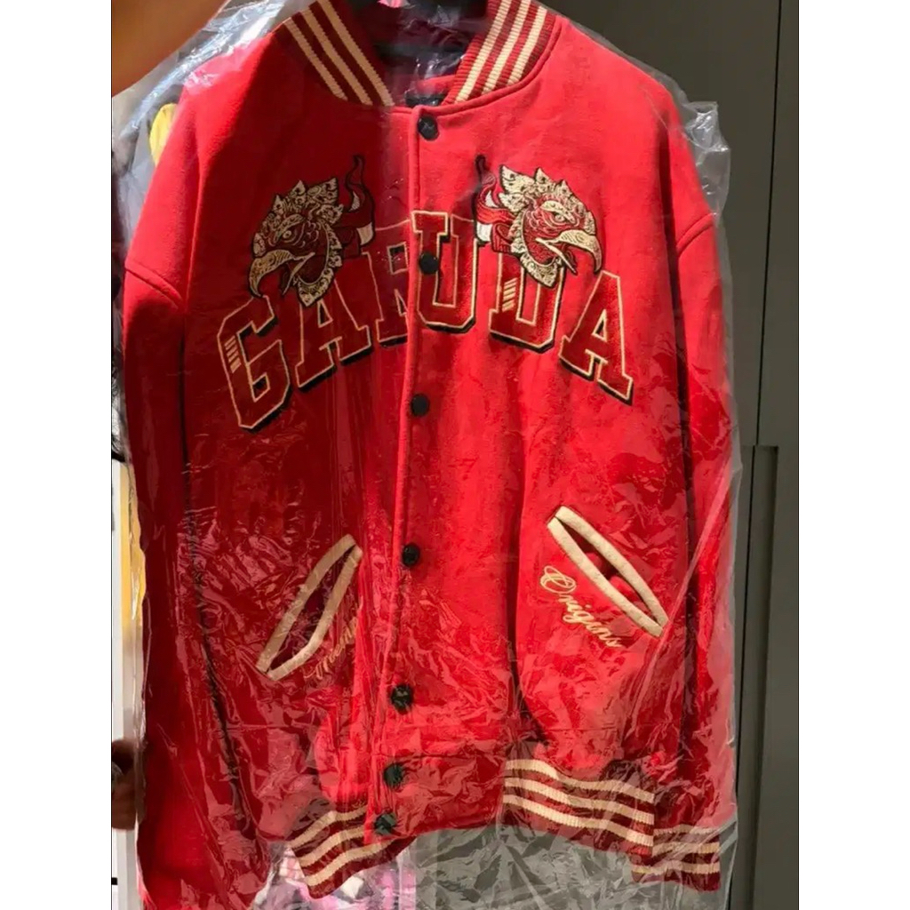 Memphis Origin Varsity Jacket Garuda Size XL