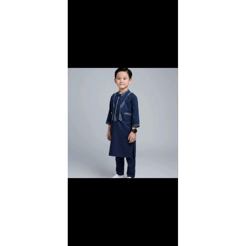 baju koko pakistan bordir baju koko anak jubah rompi anak