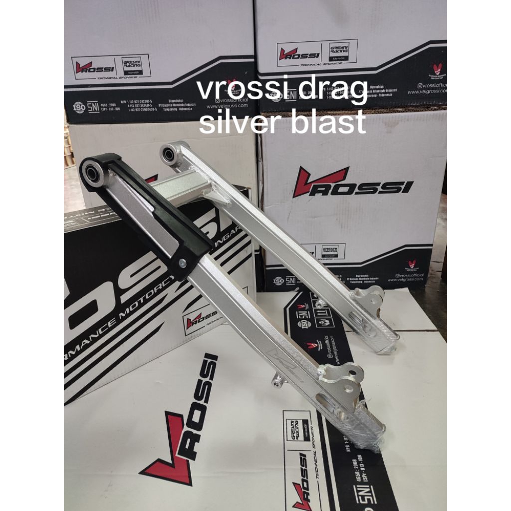 SASIS SWING ARM V ROSSI MODEL DRAG PNP YAMAHA RX KING SILVER BLAST LENGAN AYUN ORIGINAL VROSSI