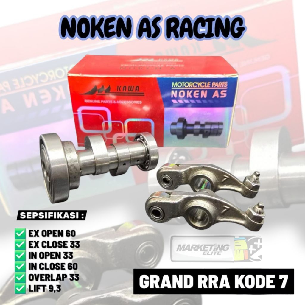 NOKEN GRAND MODIF RACING NOKEN CAMP GRAND SET RRA KODE 7 RACING BOS ORIGIN