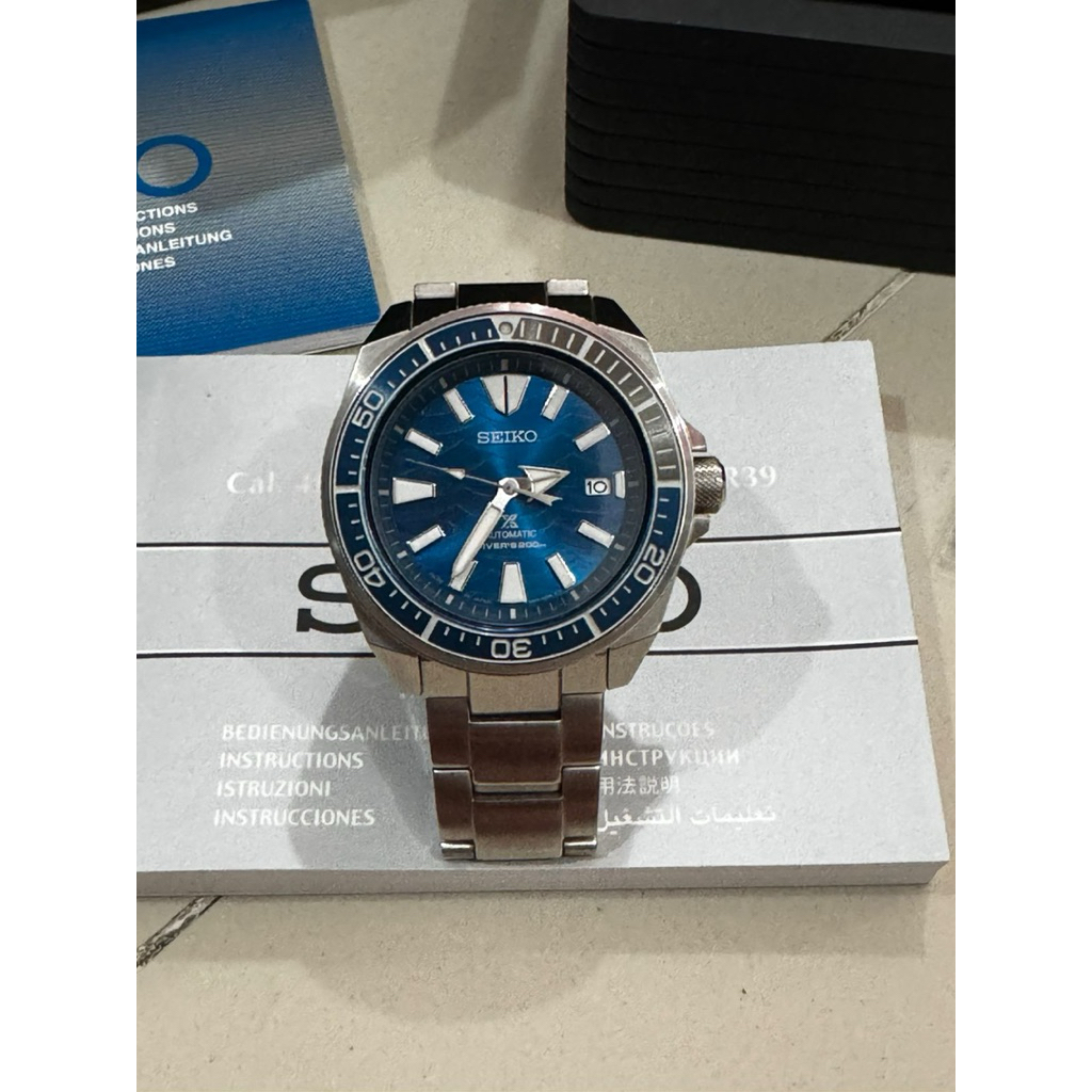 Seiko Samurai Diver Save The Ocean [SECOND]