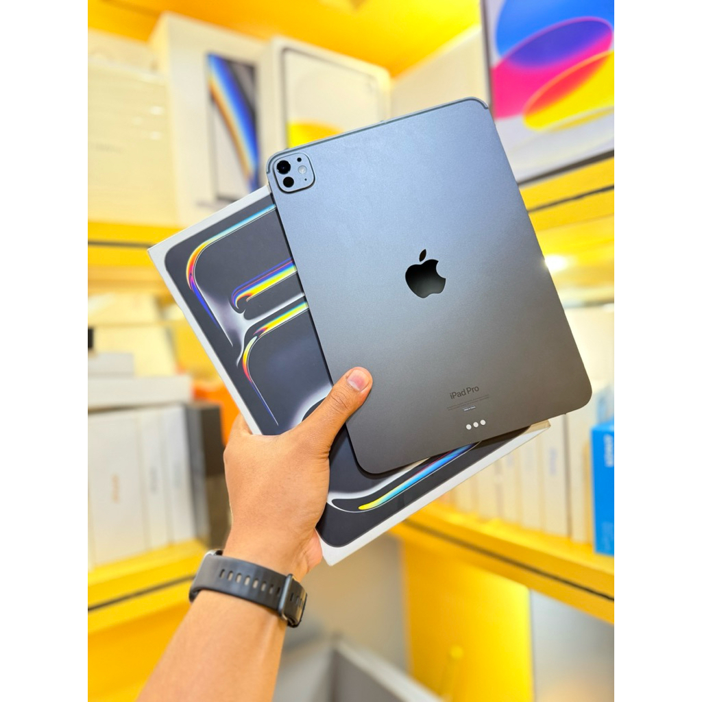 iPad Pro M4 11'inch 256 Gb Resmi iBox / Fullset Original / Mulus Nominus