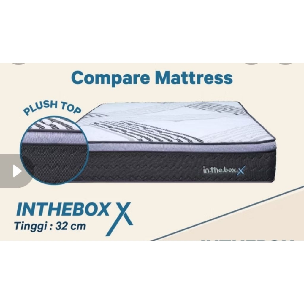 Preloved Kasur In The Box X ukuran 100 x 200