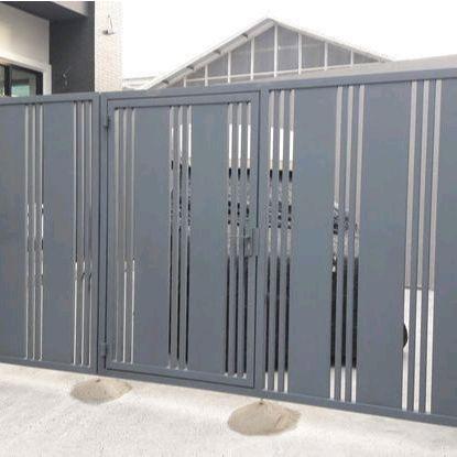 pagar rumah sliding dan pagar lipat