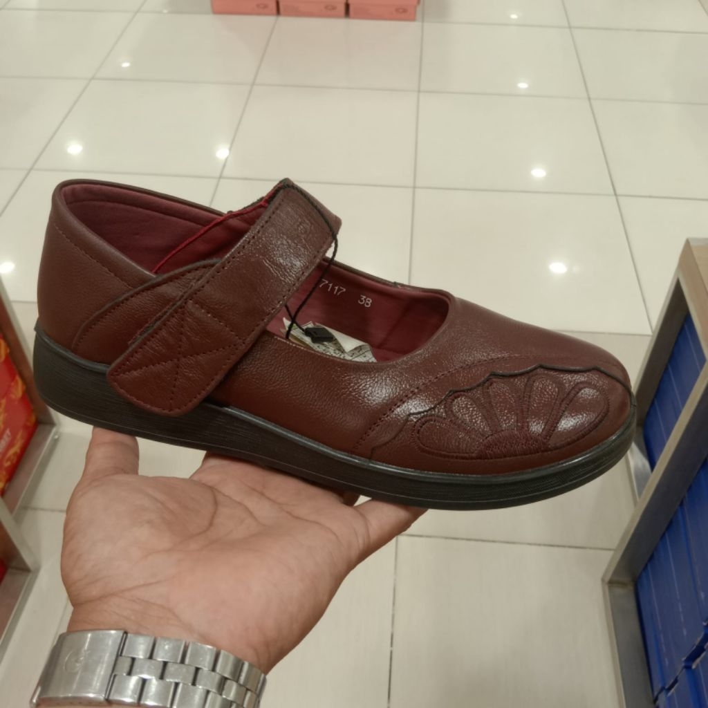 ROHDE SEPATU KULIT WANITA KEKINIAN ORIGINAL