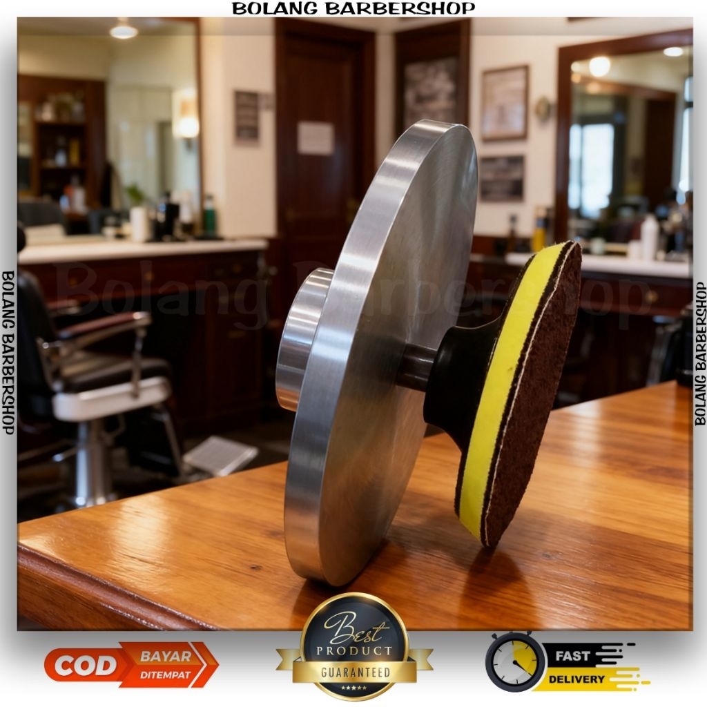 Piringan asahan mata pisau cukur rambut dan gunting Diameter 15 cm || Piringan Asahan Mata Pisau Cuk