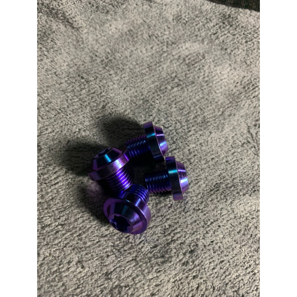 Baut Tutup Spion titanium Universal Honda/motor 2 baut Titanium anti karat