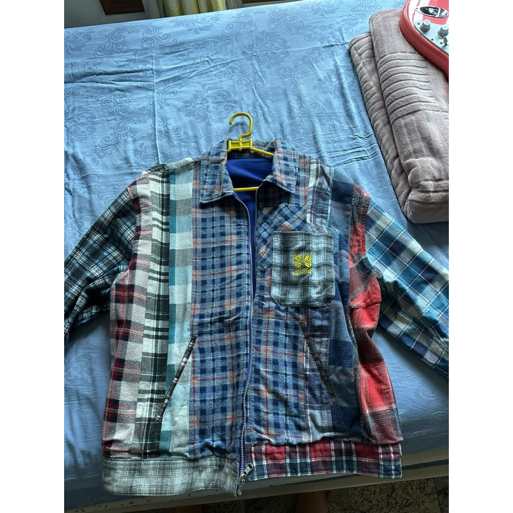 Needles Awge Work Jacket Revesible