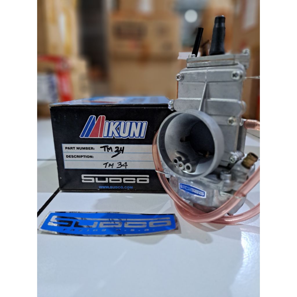 karbu mikuni tm 34 sudco asli nos