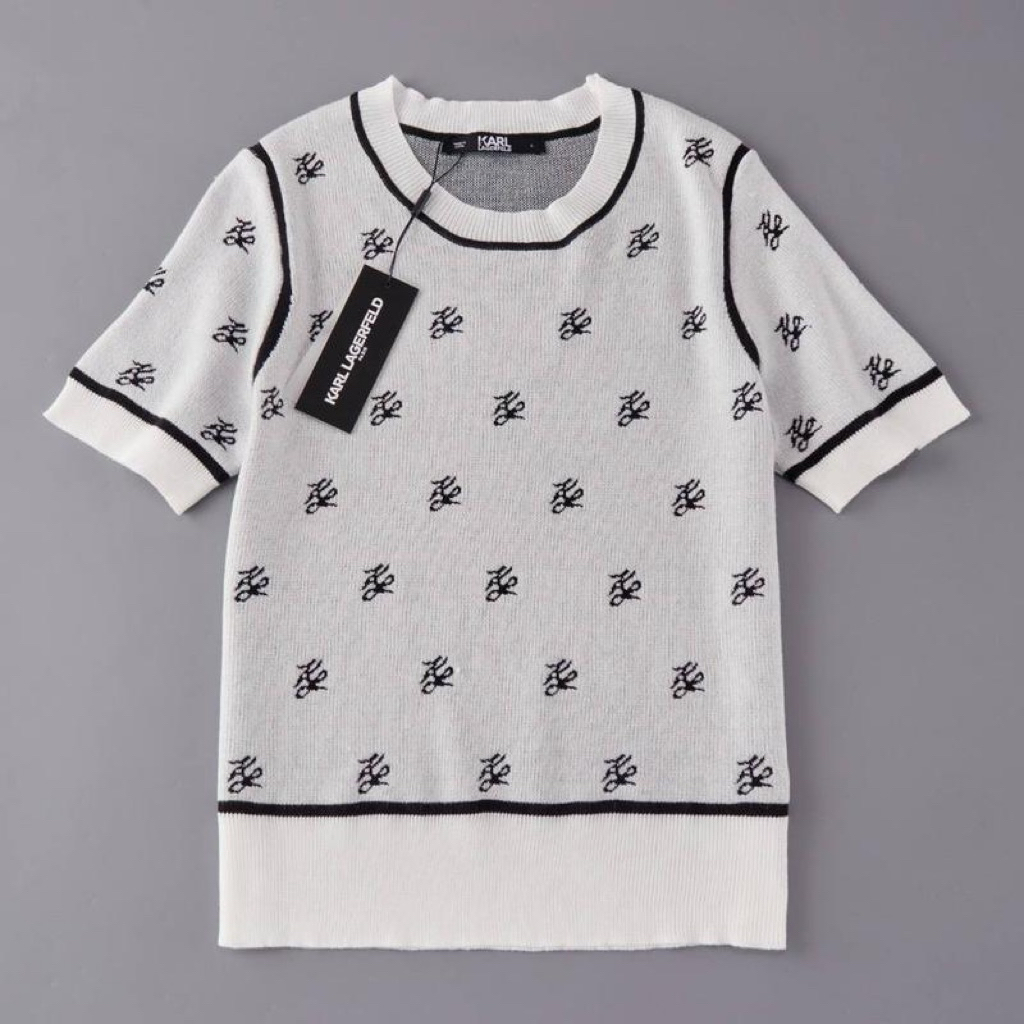 [ORIGINAL] T-Shirt women Karl Lagerfeld | Karl Lagerfeld paris womenknit | tshirt knit women Karl La