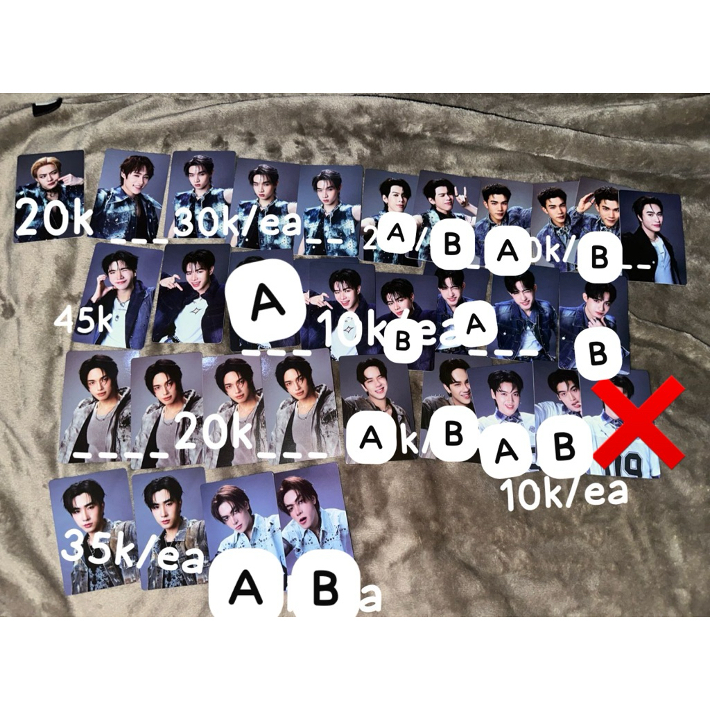RISER PC | CC RISER CONCERT GMMTV OFFICIAL | PC RISER OFFICIAL PHOTOCARD GMM PHUWIN FOURTH LYKN PERT