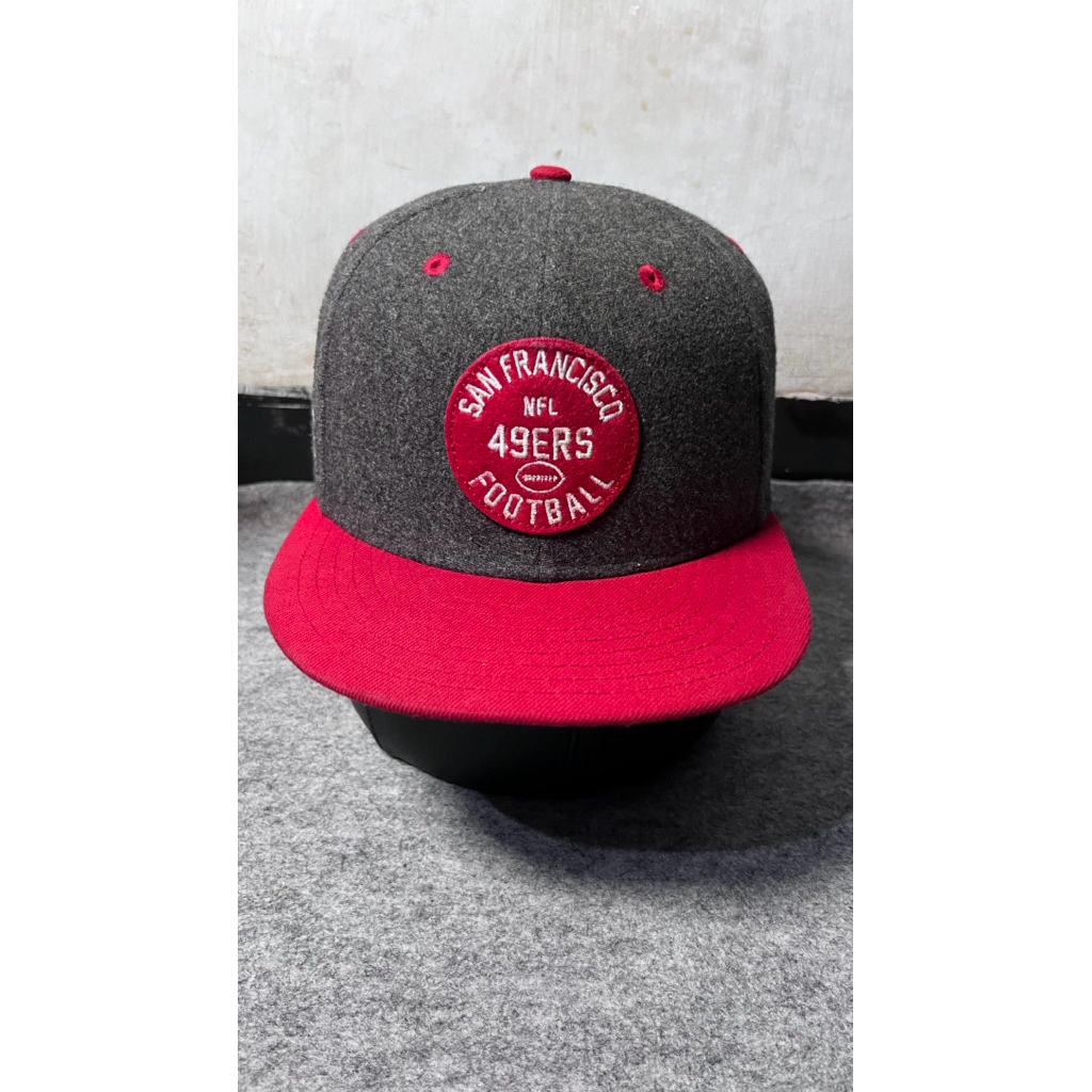topi new era x nfl sf 49ers univ 100th series original second