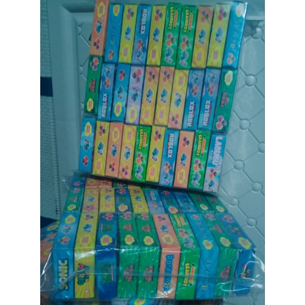 Kotak Mainan Berhadiah Uang Isi 30 Pcs Aksesoris Berkarakter