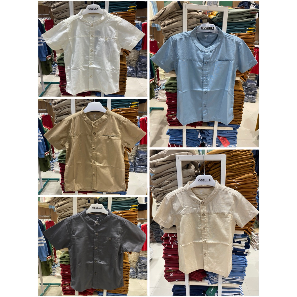 KEMEJA KOKO BY OSELLA KIDS NEW ARRIVAL 100% ORIGINAL