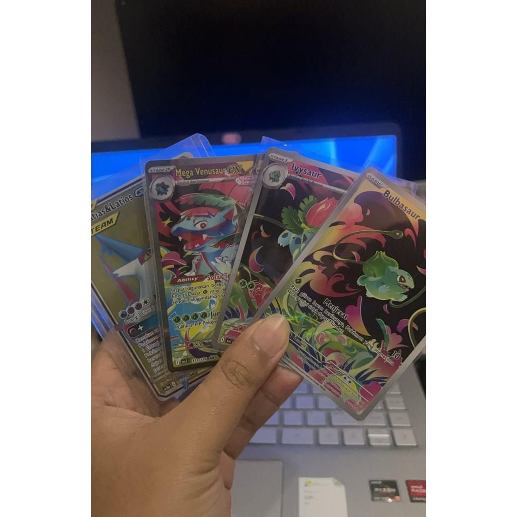 latias latios gx sr tag team + set bulba