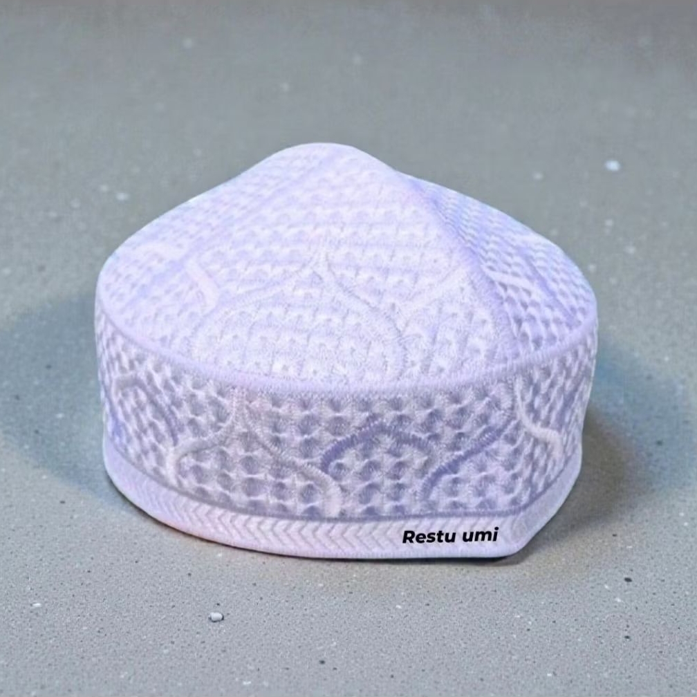 Peci Pakistan/Kopiah Pakistan/peci pakistan full bordir/Peci Pakistan bordir exlusif/Peci Pakistan p