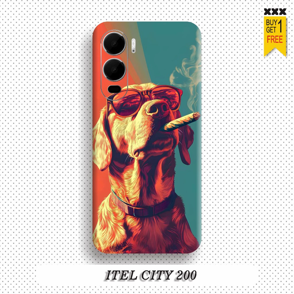 Garskin/Casing/Pelindung Hp for ITEL CITY 200 - Desain Keren Promo Bundling (Buy1 Get1)