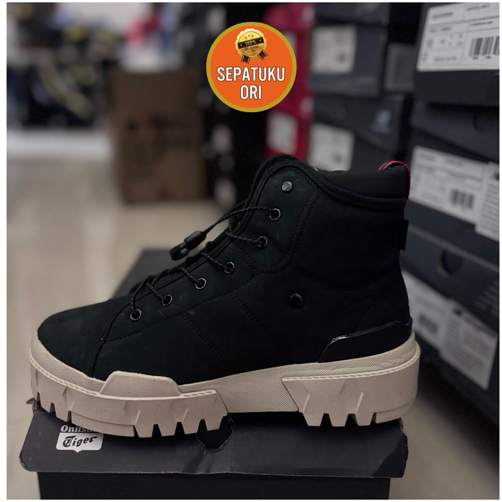 SEPATU BOOTS ONITSUKA HMR PEAK GTX BLACK ORI BNIB
