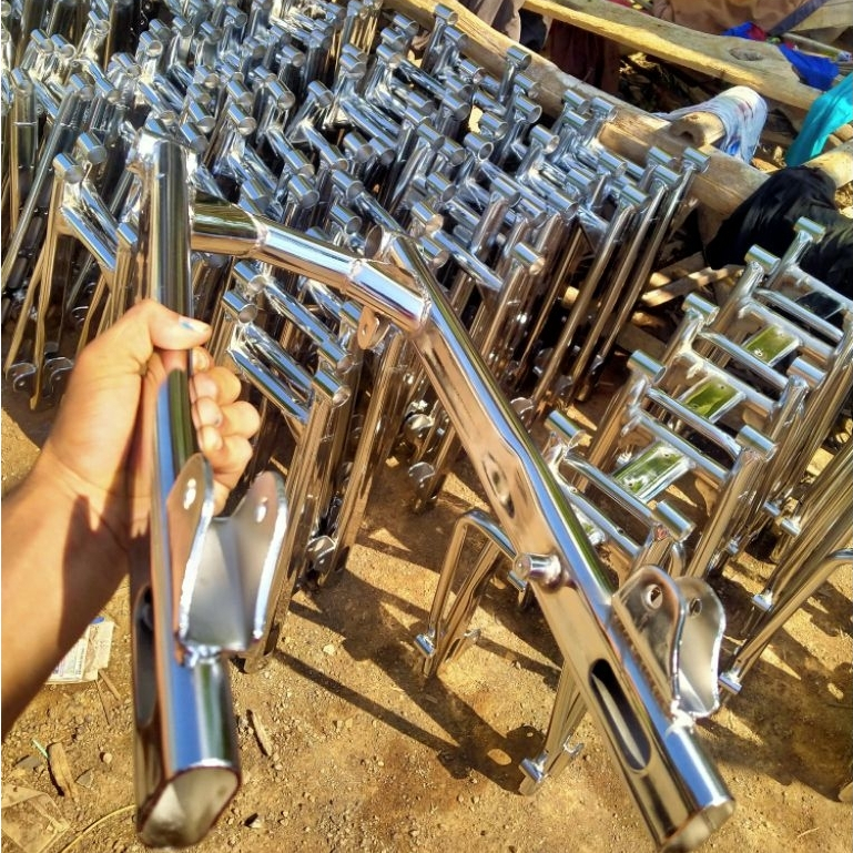 Swing arm GLpro GLmax Neotech Megapro model w175 (oval polos) Swing arm GL polos krom