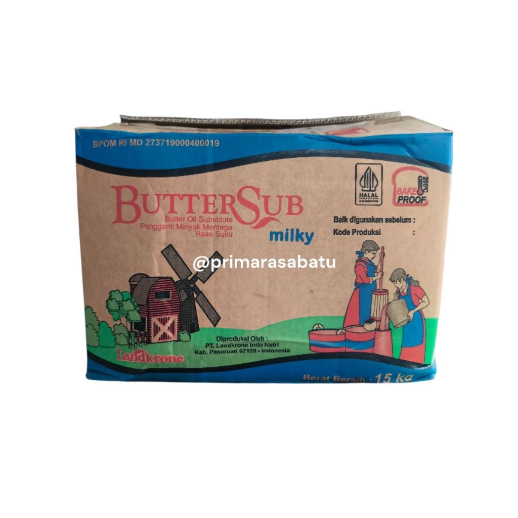 REPACK ROOMBUTTER BUTTERSUB MILKY/250GR/500GR
