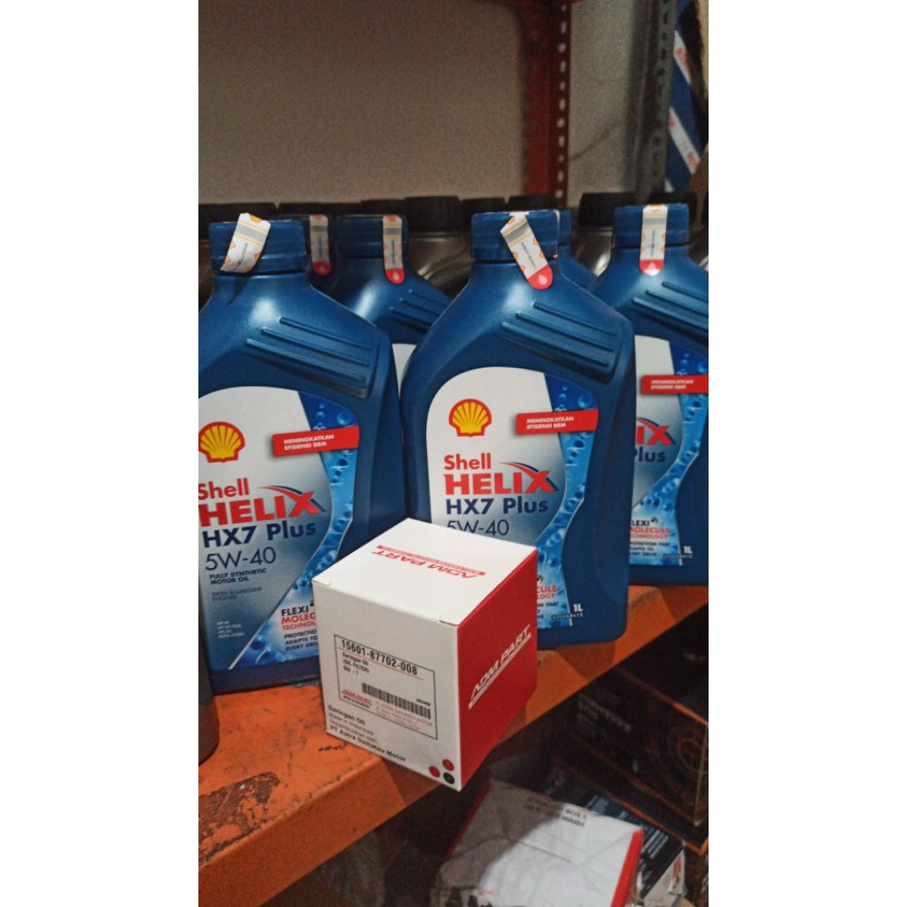 Paket Oli Shell HX7 5W40