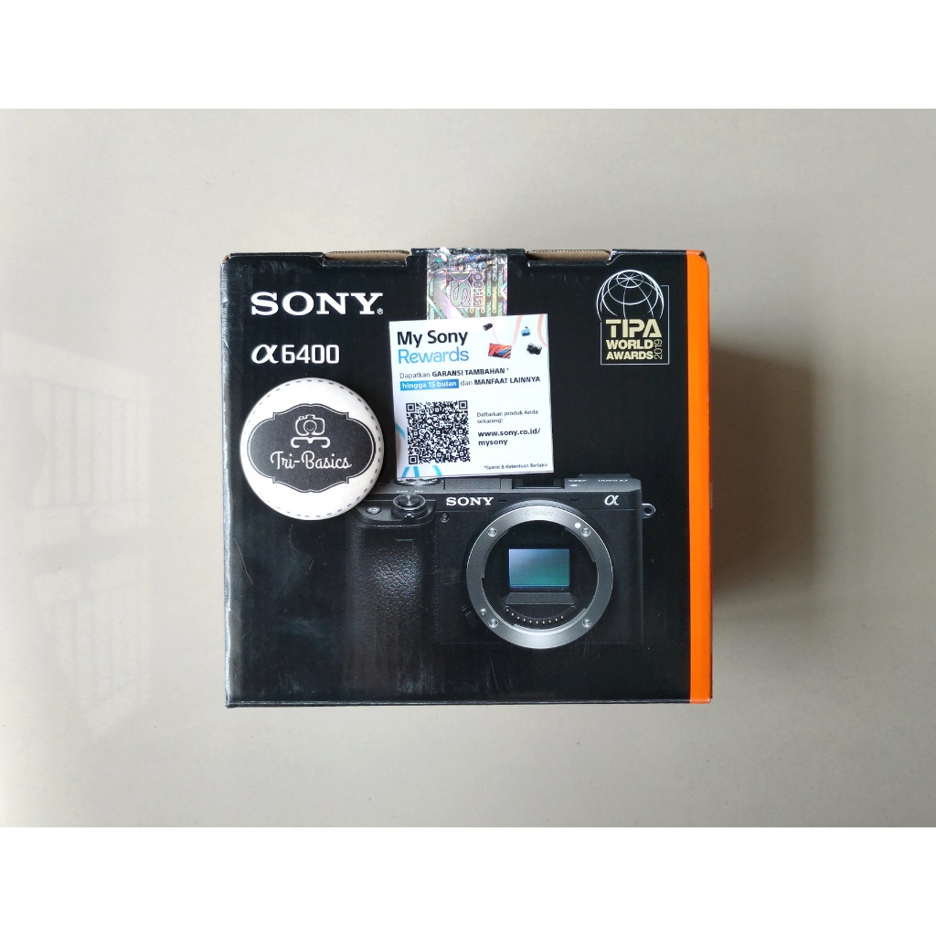 Sony Alpha A6400 Mirrorless Digital Camera Body Only BO NEW Harga SECOND Kamera