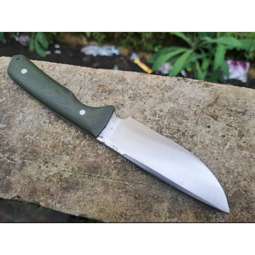 Pisau Bushcraft / Campng Knive Carbon steel (Sup9)