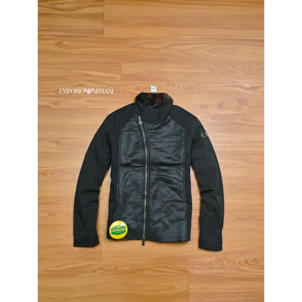 emporio armani casual Motorcycle bikers jacket