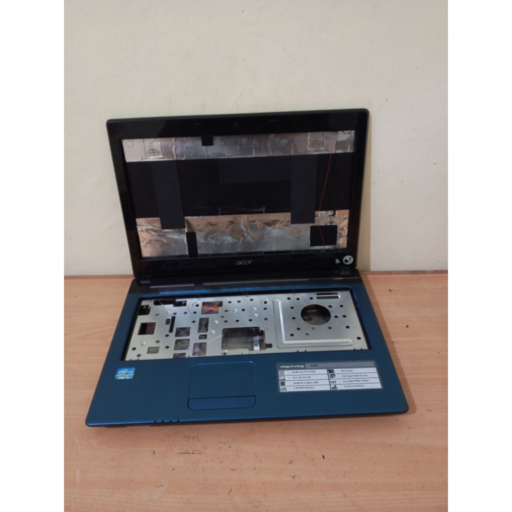 casing laptop Acer 4750