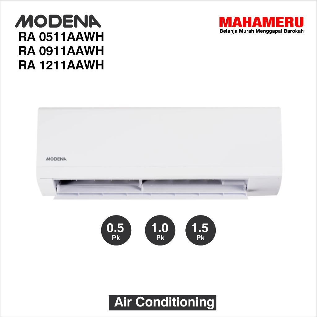 AC MODENA 0.5PK/1.0PK/1.5PK